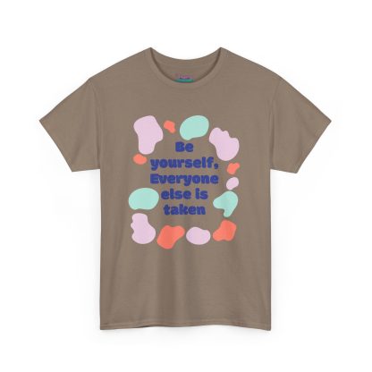 Unisex Heavy Cotton "Be Yourself" T-Shirt – Inspirational Graphic Tee | Casual Cotton Shirt, Motivational Gift - Image 11