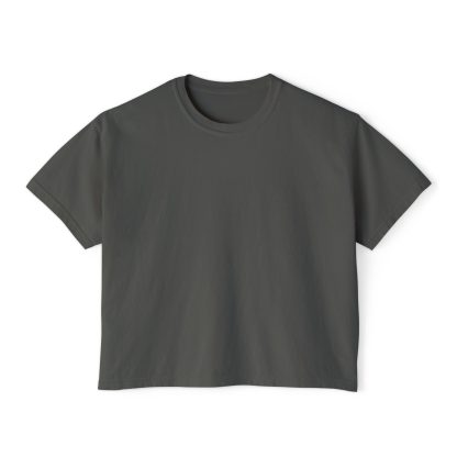 Women’s "Pray, Work, Trust God" Boxy Tee | Faith-Based Oversized T-Shirt | Christian Cropped Relaxed Fit - Image 13