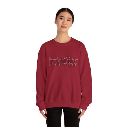 Isaiah 46:4 I AM HE Unisex Heavy Blend™ Crewneck Sweatshirt | Christian Bible Verse Apparel | Faith-Based Comfort - Image 36
