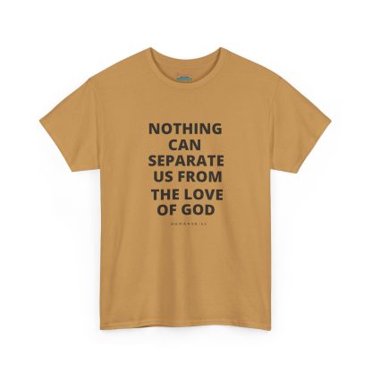 Unisex Heavy Cotton Christian T-Shirt – "Nothing Can Separate Us from the Love of God" - Faith & Bible Verse Tee - Image 23