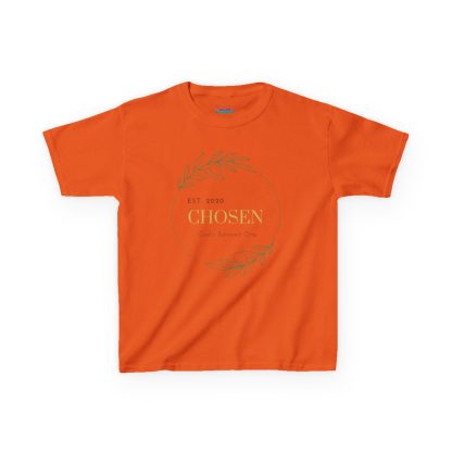 "Kids Chosen Tee - Heavy Cotton Christian Shirt for Girls | Faith-Based Kids Clothing" - Image 9