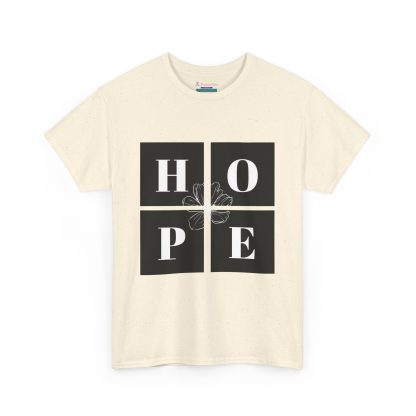 Unisex Heavy Cotton "Hope" Tee - Inspirational Faith-Based Shirt for Everyday Wear - Image 27