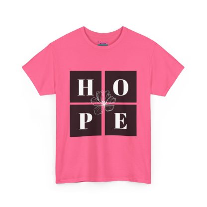 Unisex Heavy Cotton "Hope" Tee - Inspirational Faith-Based Shirt for Everyday Wear - Image 51