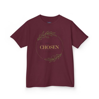"Kids Chosen Tee - Heavy Cotton Christian Shirt for Girls | Faith-Based Kids Clothing" - Image 15