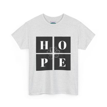 Unisex Heavy Cotton "Hope" Tee - Inspirational Faith-Based Shirt for Everyday Wear - Image 11