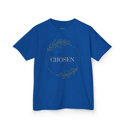"Kids Chosen Tee - Heavy Cotton Christian Shirt for Girls | Faith-Based Kids Clothing" - Image 39