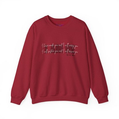 Isaiah 46:4 I AM HE Unisex Heavy Blend™ Crewneck Sweatshirt | Christian Bible Verse Apparel | Faith-Based Comfort - Image 33