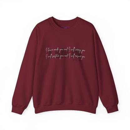 Isaiah 46:4 I AM HE Unisex Heavy Blend™ Crewneck Sweatshirt | Christian Bible Verse Apparel | Faith-Based Comfort - Image 41