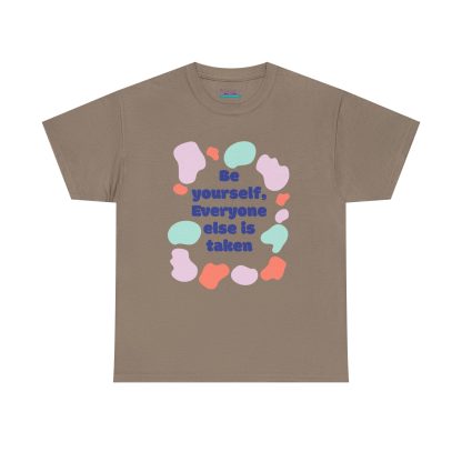 Unisex Heavy Cotton "Be Yourself" T-Shirt – Inspirational Graphic Tee | Casual Cotton Shirt, Motivational Gift - Image 9