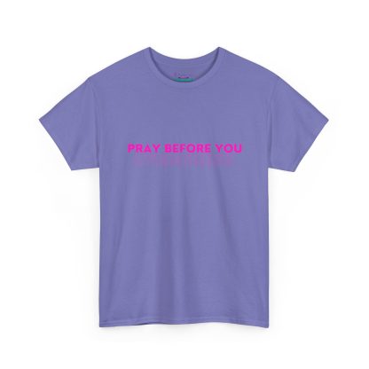 Unisex Heavy Cotton "Pray Before You Overthink" Tee - Inspirational Faith-Based Shirt - Image 51
