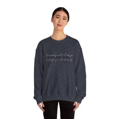 Isaiah 46:4 I AM HE Unisex Heavy Blend™ Crewneck Sweatshirt | Christian Bible Verse Apparel | Faith-Based Comfort - Image 24