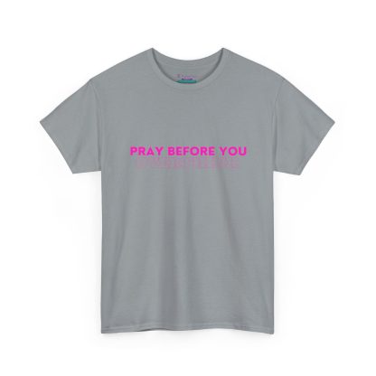Unisex Heavy Cotton "Pray Before You Overthink" Tee - Inspirational Faith-Based Shirt - Image 27