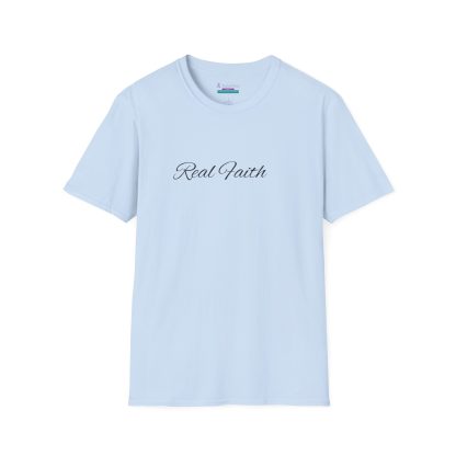 Softstyle 'Real Faith' T-Shirt – Unisex Christian Apparel, Comfortable Faith Shirt, Inspirational Everyday Tee - Image 49