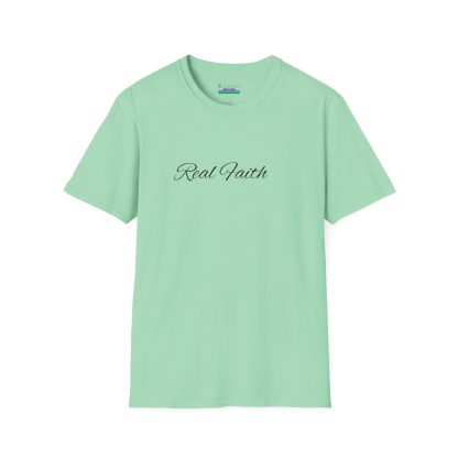 Softstyle 'Real Faith' T-Shirt – Unisex Christian Apparel, Comfortable Faith Shirt, Inspirational Everyday Tee - Image 41
