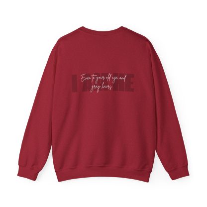 Isaiah 46:4 I AM HE Unisex Heavy Blend™ Crewneck Sweatshirt | Christian Bible Verse Apparel | Faith-Based Comfort - Image 34