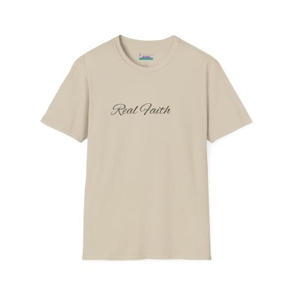 Softstyle 'Real Faith' T-Shirt – Unisex Christian Apparel, Comfortable Faith Shirt, Inspirational Everyday Tee - Image 13