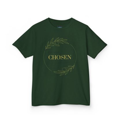 "Kids Chosen Tee - Heavy Cotton Christian Shirt for Girls | Faith-Based Kids Clothing" - Image 23