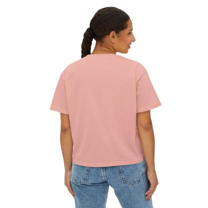 Women’s “Keep Going Even When It’s Tough” Oversized Boxy Tee | 100% Cotton | Sustainable & Eco-Friendly Dye - Image 8