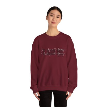 Isaiah 46:4 I AM HE Unisex Heavy Blend™ Crewneck Sweatshirt | Christian Bible Verse Apparel | Faith-Based Comfort - Image 44