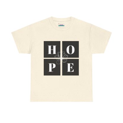 Unisex Heavy Cotton "Hope" Tee - Inspirational Faith-Based Shirt for Everyday Wear - Image 25