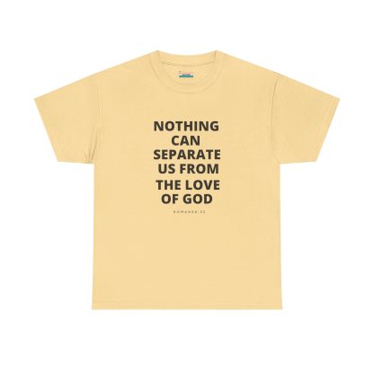 Unisex Heavy Cotton Christian T-Shirt – "Nothing Can Separate Us from the Love of God" - Faith & Bible Verse Tee - Image 13