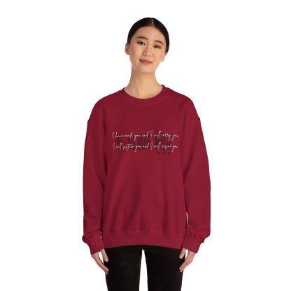 Isaiah 46:4 I AM HE Unisex Heavy Blend™ Crewneck Sweatshirt | Christian Bible Verse Apparel | Faith-Based Comfort - Image 48
