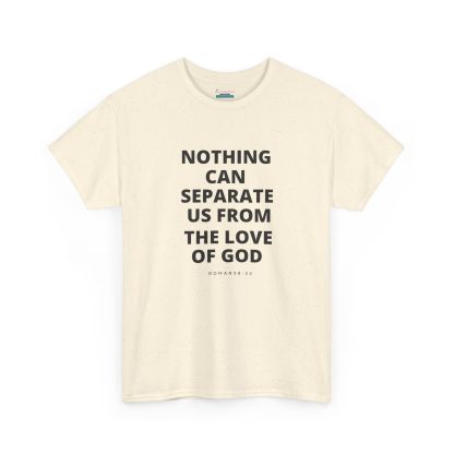 Unisex Heavy Cotton Christian T-Shirt – "Nothing Can Separate Us from the Love of God" - Faith & Bible Verse Tee - Image 31