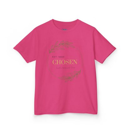 "Kids Chosen Tee - Heavy Cotton Christian Shirt for Girls | Faith-Based Kids Clothing" - Image 51