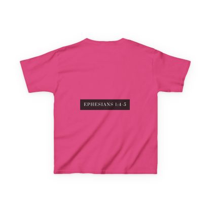 "Kids Chosen Tee - Heavy Cotton Christian Shirt for Girls | Faith-Based Kids Clothing" - Image 50