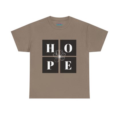 Unisex Heavy Cotton "Hope" Tee - Inspirational Faith-Based Shirt for Everyday Wear - Image 21
