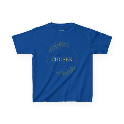 "Kids Chosen Tee - Heavy Cotton Christian Shirt for Girls | Faith-Based Kids Clothing" - Image 37