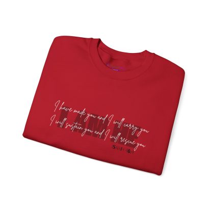 Isaiah 46:4 I AM HE Unisex Heavy Blend™ Crewneck Sweatshirt | Christian Bible Verse Apparel | Faith-Based Comfort - Image 39