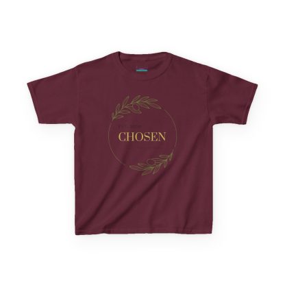 "Kids Chosen Tee - Heavy Cotton Christian Shirt for Girls | Faith-Based Kids Clothing" - Image 13