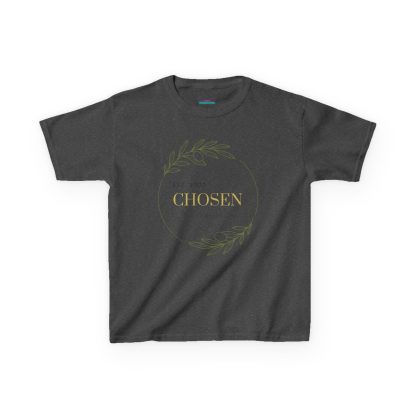 "Kids Chosen Tee - Heavy Cotton Christian Shirt for Girls | Faith-Based Kids Clothing" - Image 25