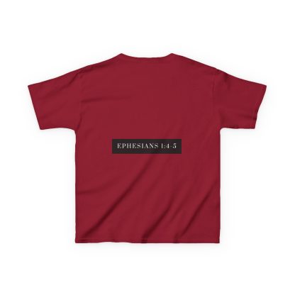 "Kids Chosen Tee - Heavy Cotton Christian Shirt for Girls | Faith-Based Kids Clothing" - Image 58