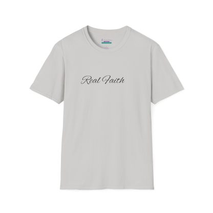 Softstyle 'Real Faith' T-Shirt – Unisex Christian Apparel, Comfortable Faith Shirt, Inspirational Everyday Tee - Image 17