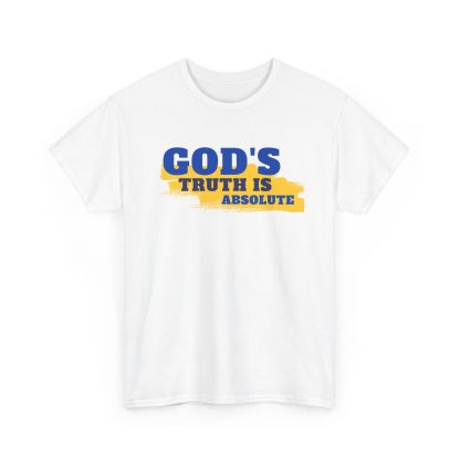 Unisex Heavy Cotton "God's Truth is Absolute" T-Shirt – Christian Faith Graphic Tee | Bible Verse Shirt, Spiritual Gift - Image 3