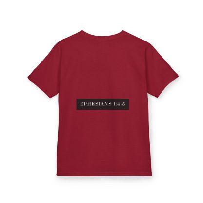 "Kids Chosen Tee - Heavy Cotton Christian Shirt for Girls | Faith-Based Kids Clothing" - Image 60