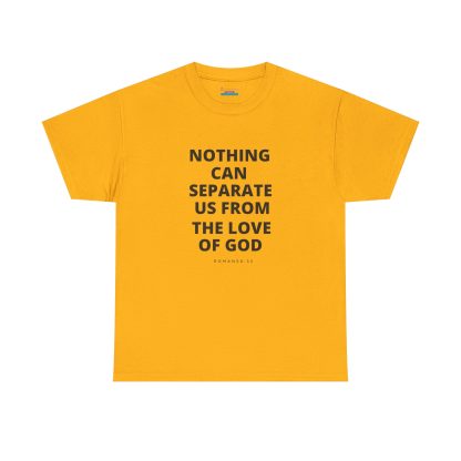 Unisex Heavy Cotton Christian T-Shirt – "Nothing Can Separate Us from the Love of God" - Faith & Bible Verse Tee - Image 17
