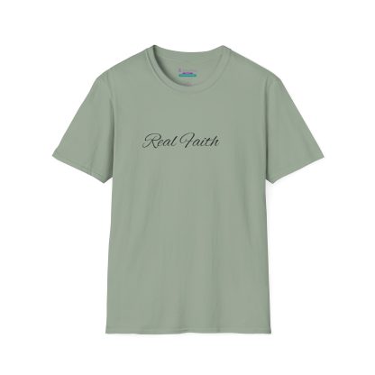 Softstyle 'Real Faith' T-Shirt – Unisex Christian Apparel, Comfortable Faith Shirt, Inspirational Everyday Tee - Image 33