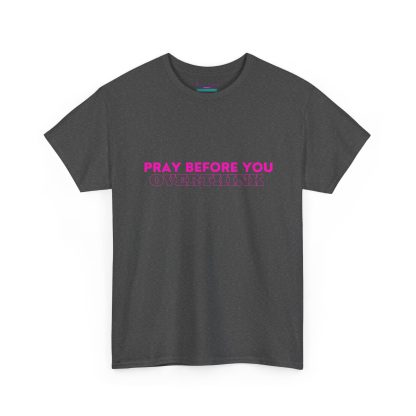 Unisex Heavy Cotton "Pray Before You Overthink" Tee - Inspirational Faith-Based Shirt - Image 31
