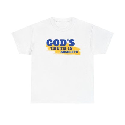 Unisex Heavy Cotton "God's Truth is Absolute" T-Shirt – Christian Faith Graphic Tee | Bible Verse Shirt, Spiritual Gift