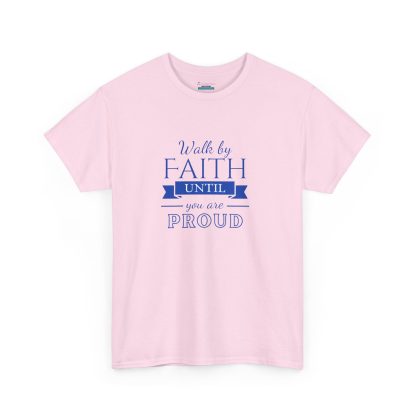 Unisex Heavy Cotton "By Faith" T-Shirt – Radiant Design | Inspirational Christian Apparel, Faith-Based Gift - Image 31