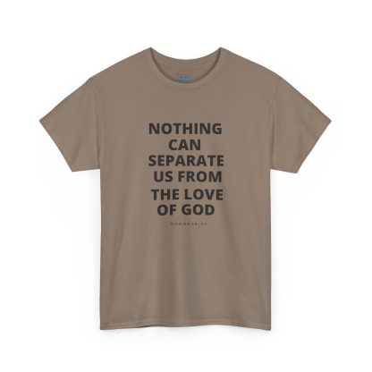 Unisex Heavy Cotton Christian T-Shirt – "Nothing Can Separate Us from the Love of God" - Faith & Bible Verse Tee - Image 27