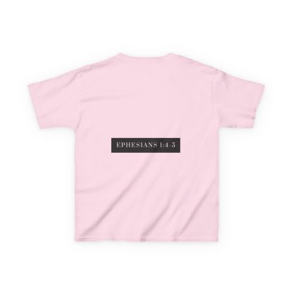 "Kids Chosen Tee - Heavy Cotton Christian Shirt for Girls | Faith-Based Kids Clothing" - Image 46