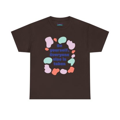 Unisex Heavy Cotton "Be Yourself" T-Shirt – Inspirational Graphic Tee | Casual Cotton Shirt, Motivational Gift - Image 17