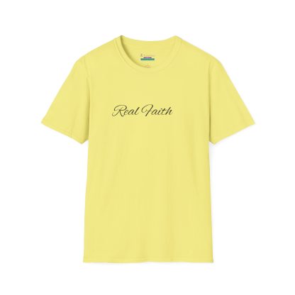Softstyle 'Real Faith' T-Shirt – Unisex Christian Apparel, Comfortable Faith Shirt, Inspirational Everyday Tee - Image 29