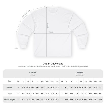 Unisex Ultra Cotton Long Sleeve Tee – "When I Am Afraid" | Inspirational Christian Apparel | 100% Cotton | Classic Fit - Image 9