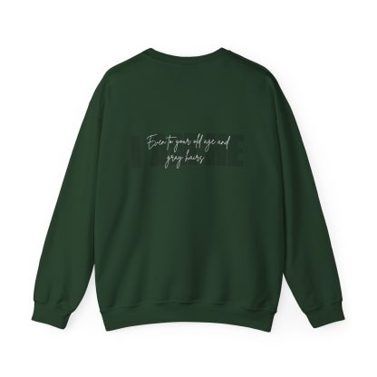 Isaiah 46:4 I AM HE Unisex Heavy Blend™ Crewneck Sweatshirt | Christian Bible Verse Apparel | Faith-Based Comfort - Image 10