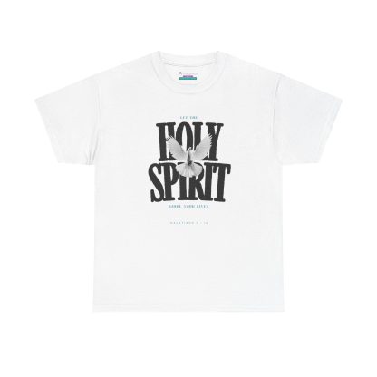 Unisex Heavy Cotton "Holy Spirit" T-Shirt – Christian Faith Graphic Tee | Bible Verse Shirt, Spiritual Gift, Everyday Wear